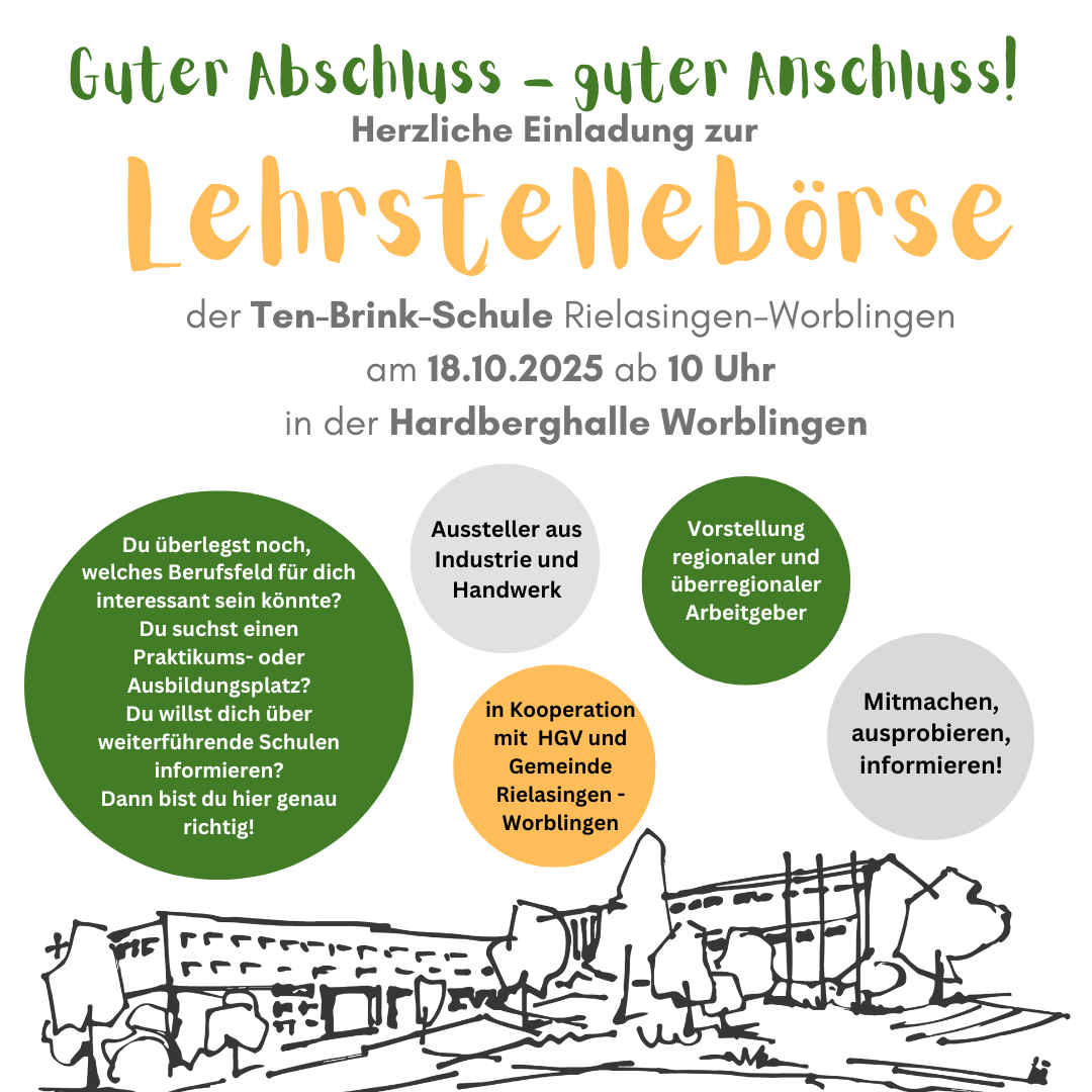 Termin: 18. Lehrstellenbörse – Hardberghalle